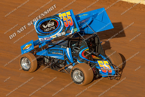 sprintcar 55 t55 jamie bricknell - 14 - Carrick - 4th Jan 2013