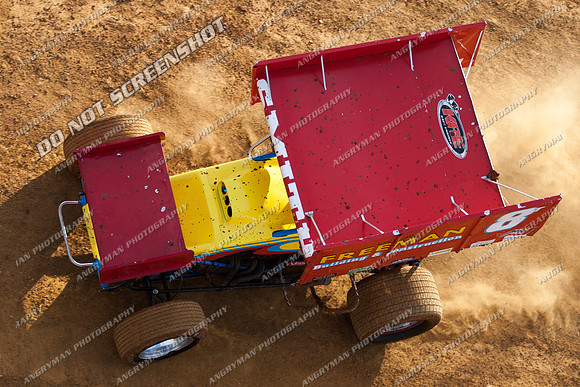 sprintcar 8 t8 t08 curt smith - 14 - Carrick - 4th Jan 2013
