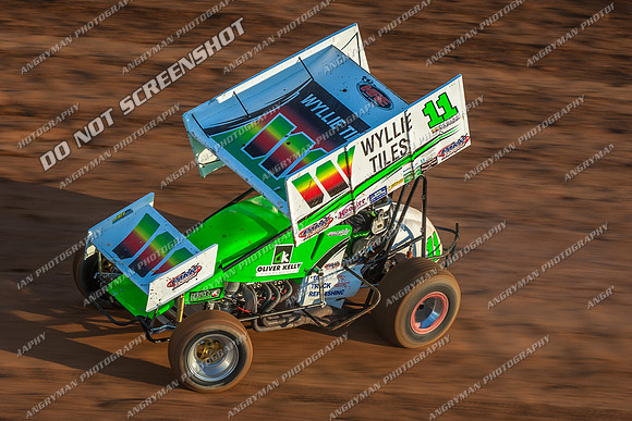 sprintcar 11 t11 Jason Redpath - 14 - Carrick - 4th Jan 2013-2