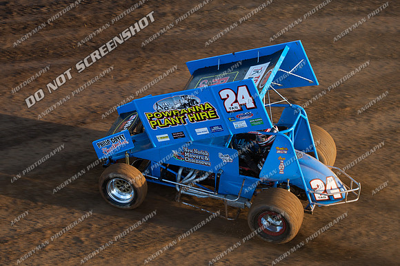 sprintcar 24 t24 shaun robins - 14 - Carrick - 4th Jan 2013-3