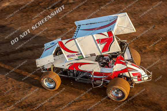 sprintcar 7 t7 tim hutchins - 14 - Carrick - 4th Jan 2013-2