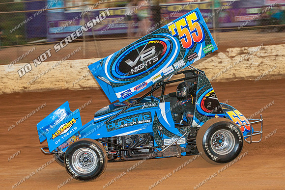 sprintcar 55 t55 jamie bricknell - 14 - Carrick - 4th Jan 2013-9