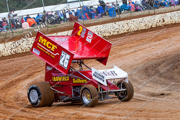 sprintcar 26 act26 tony moule - 24 - Carrick - 9th Feb 2013-2