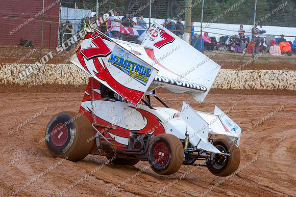 sprintcar 7 t7 tim hutchins - 24 - Carrick - 9th Feb 2013-2