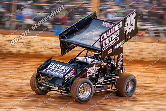 sprintcar 45 t45 kurt luttrell - 24 - Carrick - 9th Feb 2013-8