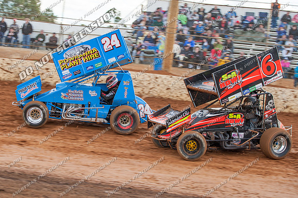 sprintcar 24 t24 shaun robins - 24 - Carrick - 9th Feb 2013-7