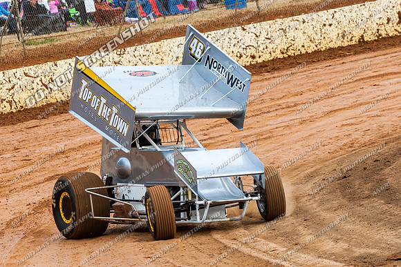 sprintcar 46 t46 tj kirkpatrick - 24 - Carrick - 9th Feb 2013-2
