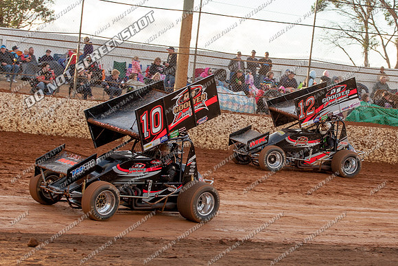 sprintcar 10 t10 callum zizek - 24 - Carrick - 9th Feb 2013-13