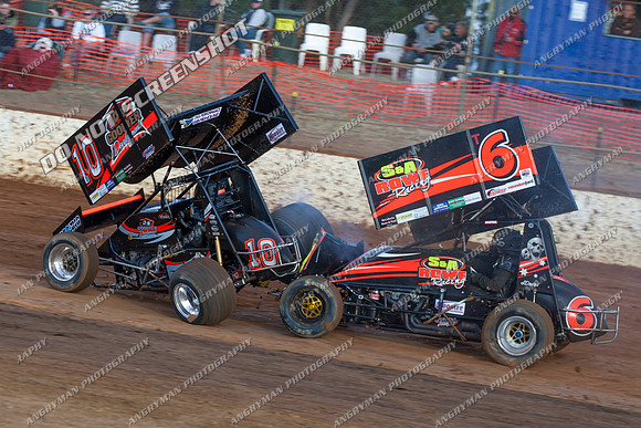 sprintcar 10 t10 callum zizek - 24 - Carrick - 9th Feb 2013-10