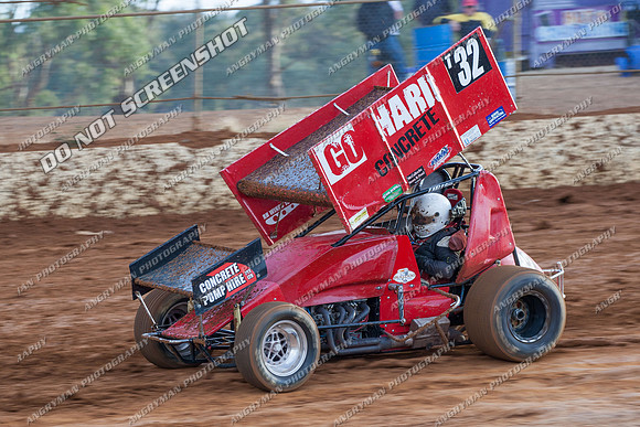 sprintcar 32 t32 nick anderson - 24 - Carrick - 9th Feb 2013-2