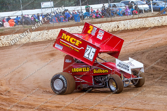 sprintcar 26 act26 tony moule - 24 - Carrick - 9th Feb 2013