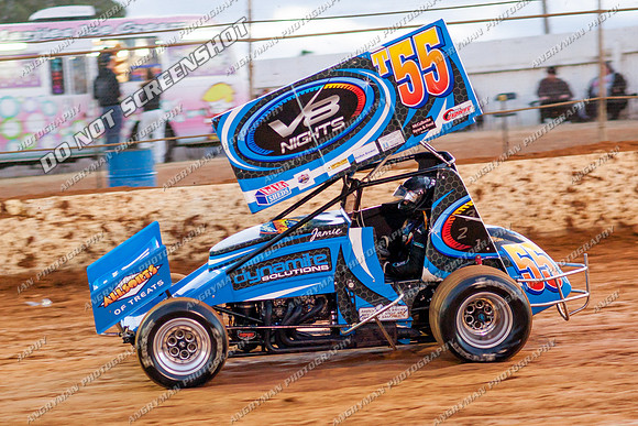 sprintcar 55 t55 jamie bricknell - 24 - Carrick - 9th Feb 2013-9