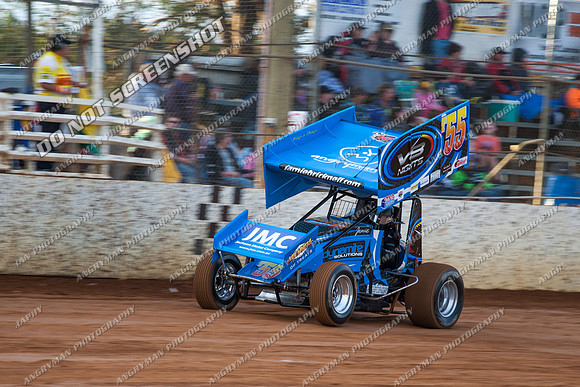 sprintcar 55 t55 jamie bricknell - 24 - Carrick - 9th Feb 2013-4