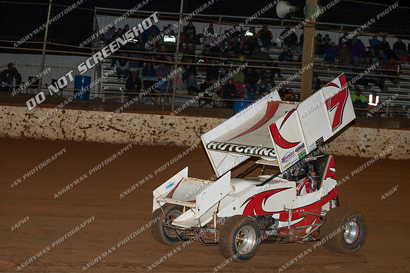 sprintcar 7 t7 tim hutchins - 24 - Carrick - 9th Feb 2013-13