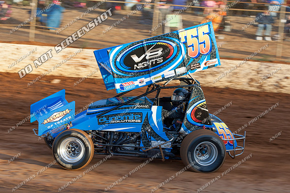 sprintcar 55 t55 jamie bricknell - 24 - Carrick - 9th Feb 2013-7