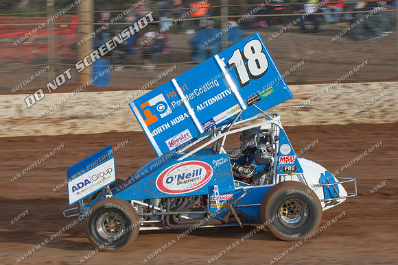 sprintcar 18 t18 jamie oneill - 24 - Carrick - 9th Feb 2013-4