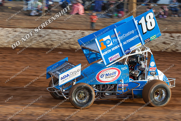 sprintcar 18 t18 jamie oneill - 24 - Carrick - 9th Feb 2013-3