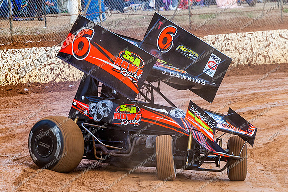 sprintcar 6 t6 t06 jason dawkins - 24 - Carrick - 9th Feb 2013