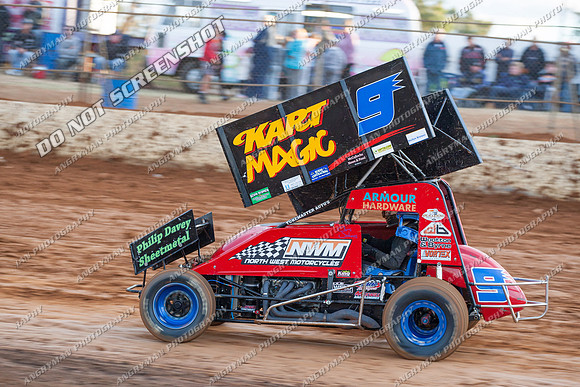 sprintcar 9 t9 chris johns - 24 - Carrick - 9th Feb 2013-3