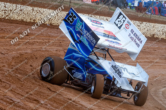 sprintcar 25 t25 anthony frost - 24 - Carrick - 9th Feb 2013-2