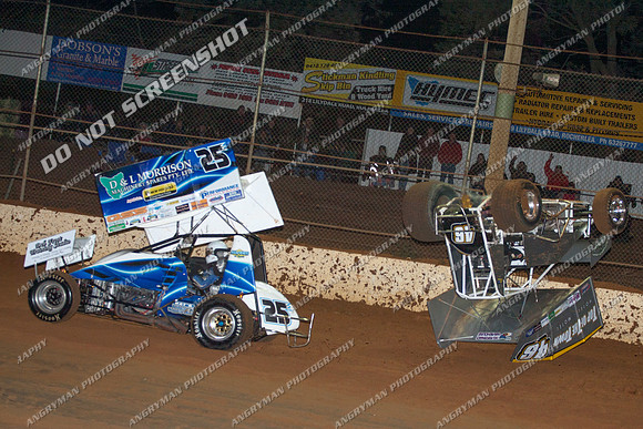 sprintcar 46 t46 tj kirkpatrick - 24 - Carrick - 9th Feb 2013-9