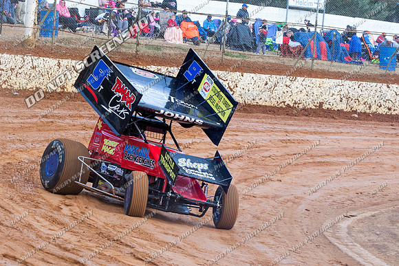 sprintcar 9 t9 chris johns - 24 - Carrick - 9th Feb 2013