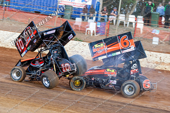 sprintcar 10 t10 callum zizek - 24 - Carrick - 9th Feb 2013-8
