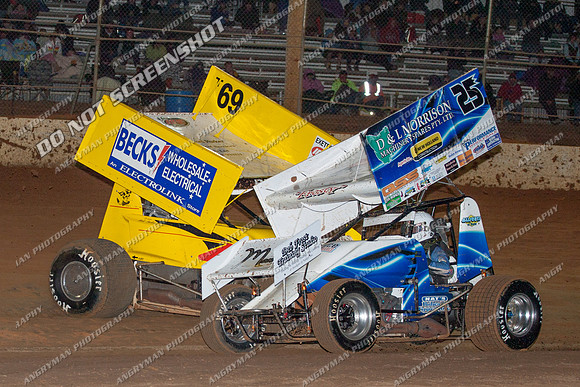 sprintcar 25 t25 anthony frost - 24 - Carrick - 9th Feb 2013-6