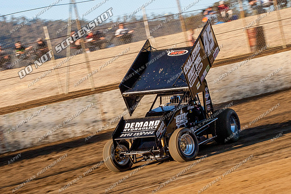 sprintcar 45 t45 kurt luttrell - 25 - Hobart - 16th Feb 2013