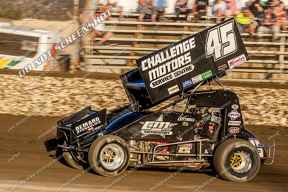 sprintcar 45 t45 kurt luttrell - 25 - Hobart - 16th Feb 2013-8