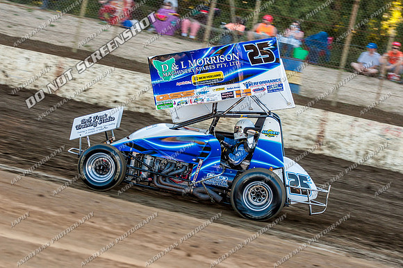 sprintcar 25 t25 anthony frost - 25 - Hobart - 16th Feb 2013-4
