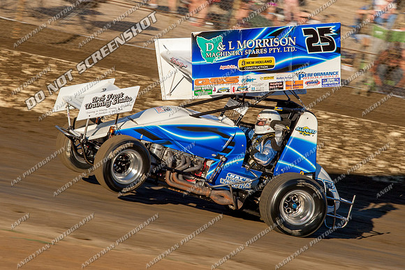 sprintcar 25 t25 anthony frost - 25 - Hobart - 16th Feb 2013-5