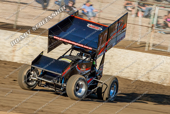sprintcar 12 t12 adrian redpath - 25 - Hobart - 16th Feb 2013-2