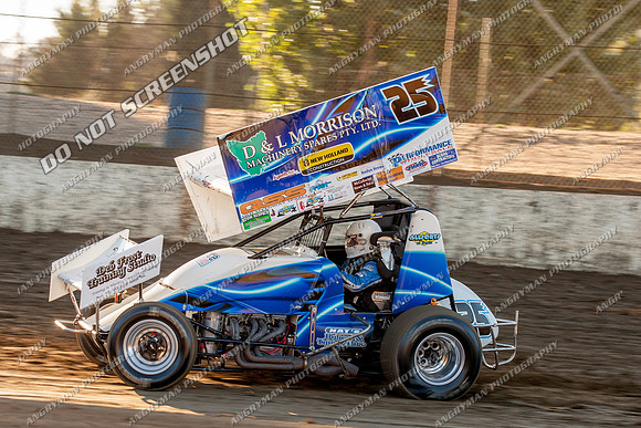 sprintcar 25 t25 anthony frost - 25 - Hobart - 16th Feb 2013-2