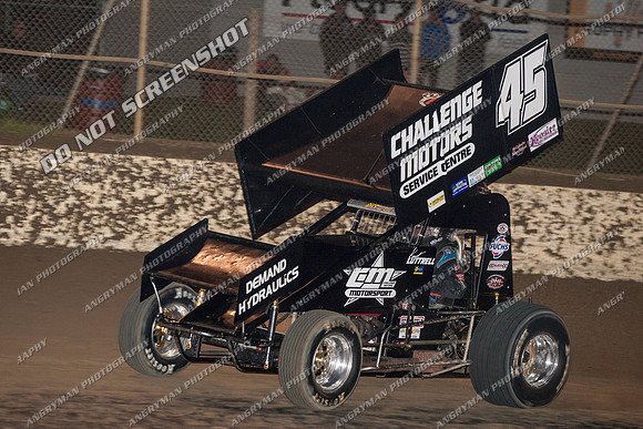 sprintcar 45 t45 kurt luttrell - 27 - Latrobe 1st March 2013-9