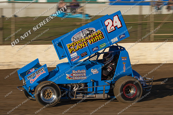 sprintcar 24 t24 shaun robins - 27 - Latrobe 1st March 2013-2