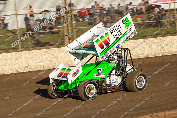 sprintcar 11 t11 Jason Redpath - 27 - Latrobe 1st March 2013