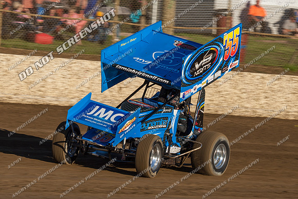 sprintcar 55 t55 jamie bricknell - 27 - Latrobe 1st March 2013