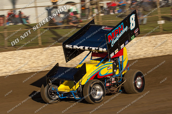 sprintcar 8 t8 t08 curt smith - 27 - Latrobe 1st March 2013