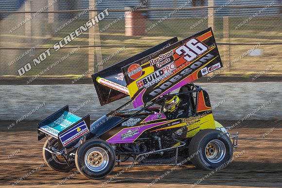 sprintcar 36 v36 shaun dobson - 27 - Latrobe 1st March 2013-2