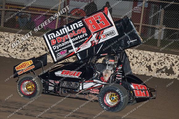 sprintcar 83 q83 dave murcott - 27 - Latrobe 1st March 2013-14