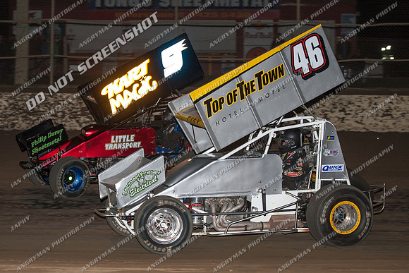sprintcar 46 t46 tj kirkpatrick - 27 - Latrobe 1st March 2013-9