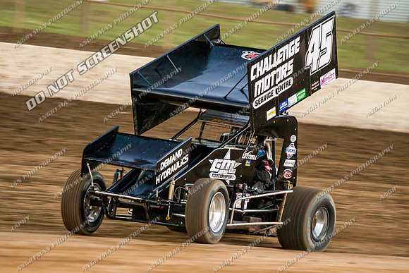 sprintcar 45 t45 kurt luttrell - 27 - Latrobe 1st March 2013-2
