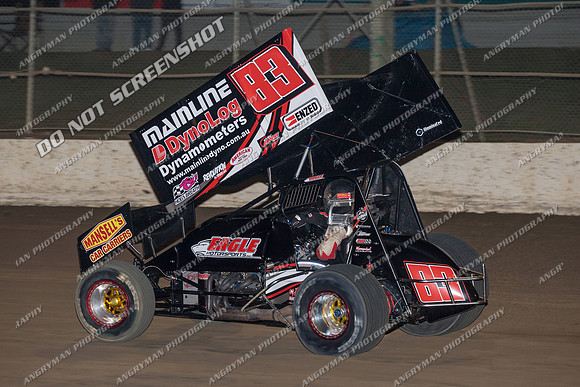 sprintcar 83 q83 dave murcott - 27 - Latrobe 1st March 2013-16