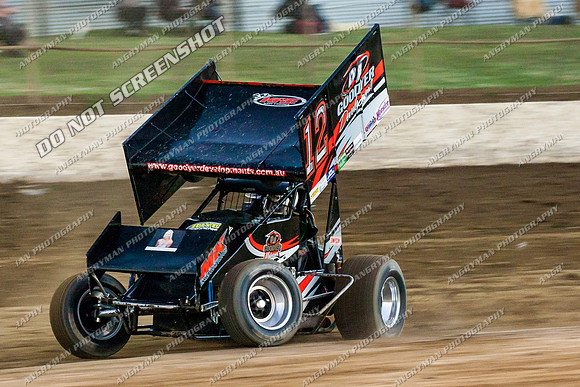 sprintcar 12 t12 adrian redpath - 27 - Latrobe 1st March 2013-2