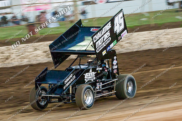 sprintcar 45 t45 kurt luttrell - 27 - Latrobe 1st March 2013-4