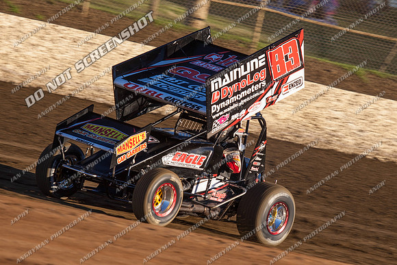 sprintcar 83 q83 dave murcott - 27 - Latrobe 1st March 2013