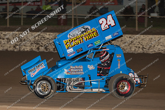 sprintcar 24 t24 shaun robins - 27 - Latrobe 1st March 2013-8