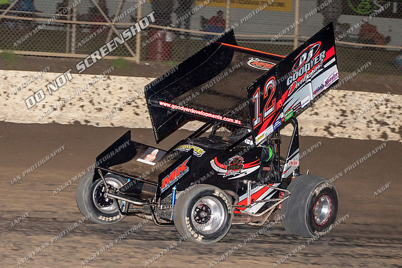 sprintcar 12 t12 adrian redpath - 27 - Latrobe 1st March 2013-4