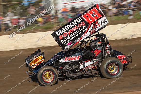 sprintcar 83 q83 dave murcott - 28 - Latrobe - 2nd March 2013-2